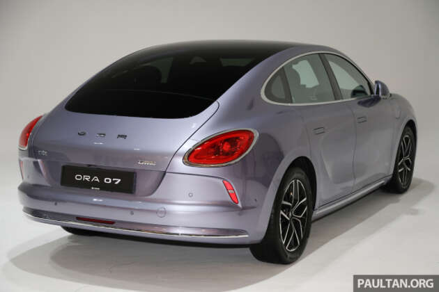 2024 Ora 07 previewed in Malaysia – two variants, up to 640 km EV range; Tesla Model 3, BYD Seal rival