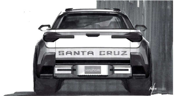 2025 Hyundai Santa Cruz and Tucson facelifts teased ahead of North American reveal in NY on March 27