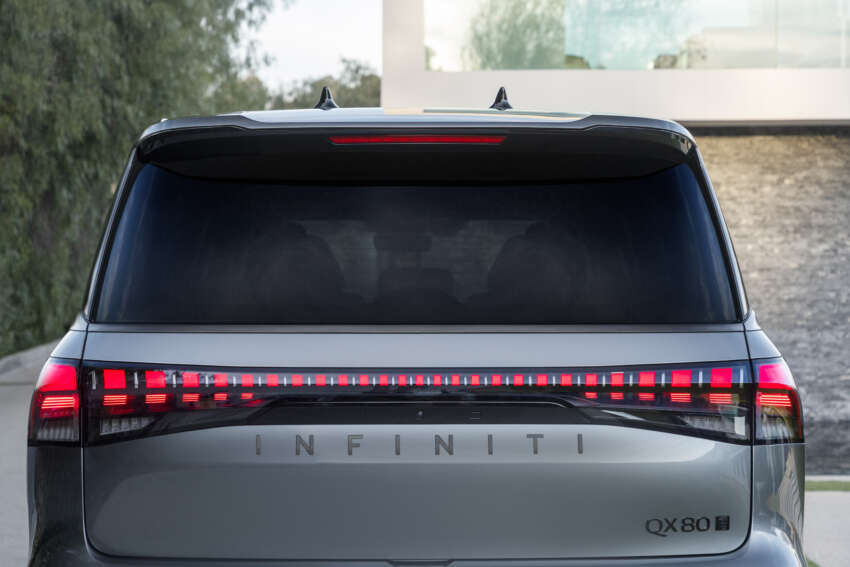 2025 Infiniti QX80 debuts in the US with concept car looks – three-row SUV; 450 hp 3.5L twin-turbo V6, 9AT 1742237