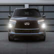 2025 Infiniti QX80 debuts in the US with concept car looks – three-row SUV; 450 hp 3.5L twin-turbo V6, 9AT