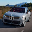 BMW Vision Neue Klasse X previews 2025 iX3 electric SUV – small kidney grille; customisable interior, sound