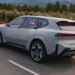 BMW Vision Neue Klasse X previews 2025 iX3 electric SUV – small kidney grille; customisable interior, sound