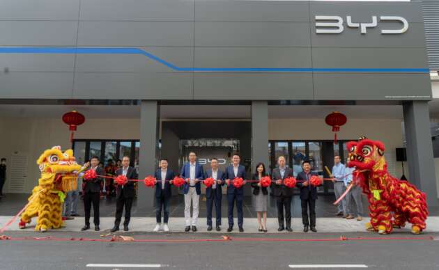 Pusat 3S BYD di bandar Melaka dibuka secara rasmi