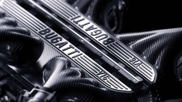 Pengganti Bugatti Chiron akan dapat enjin V16 hibrid