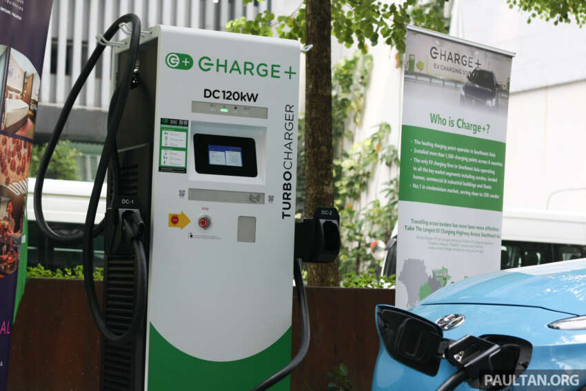Charge+ launches 120 kW DC charger at Capri by Fraser, Bukit Bintang KL; RM1.20/min, online in April 1739615