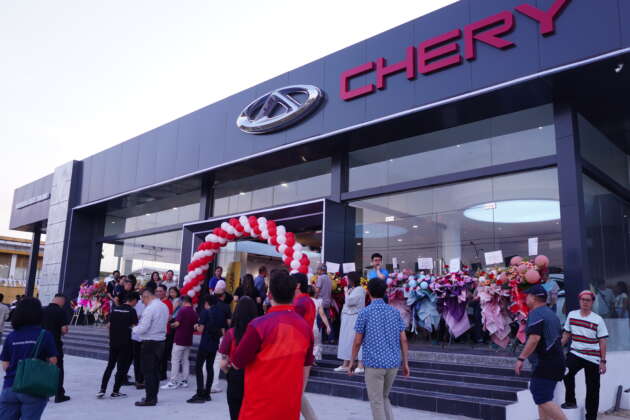 Pusat 3S Chery Kota Kinabalu, Sabah kini dibuka