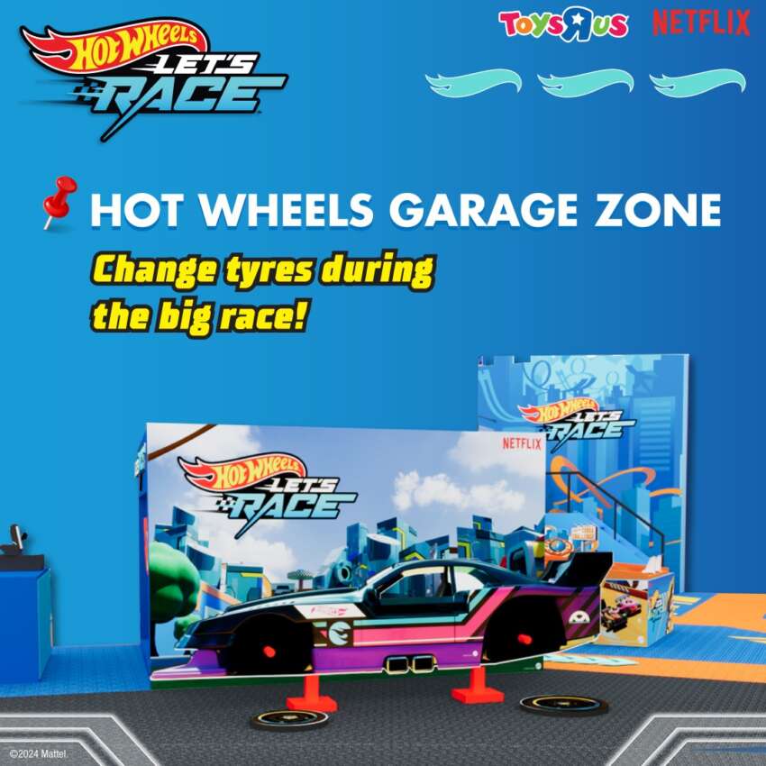Hot Wheels lancar siri animasi Let’s Race di Netflix – Bandar Hot Wheel Saiz Sebenar kini di IOI City Mall 1737396