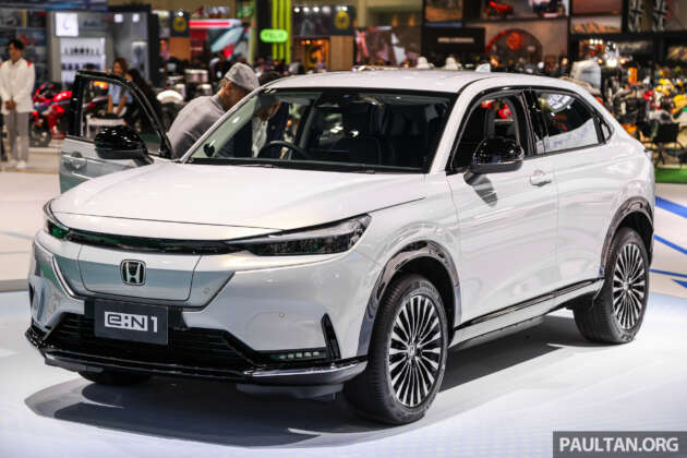 Bangkok 2024: Honda e:N1 EV – 204 PS/310 Nm all-electric HR-V, 68.8 kWh battery, 500 km NEDC range