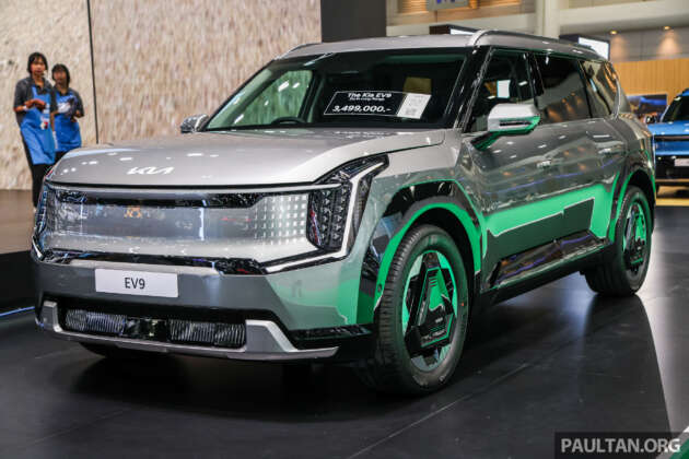Bangkok 2024: Kia EV9 – three-row SUV; up to 384 PS, 700 Nm, 680 km EV range; launching in Malaysia soon