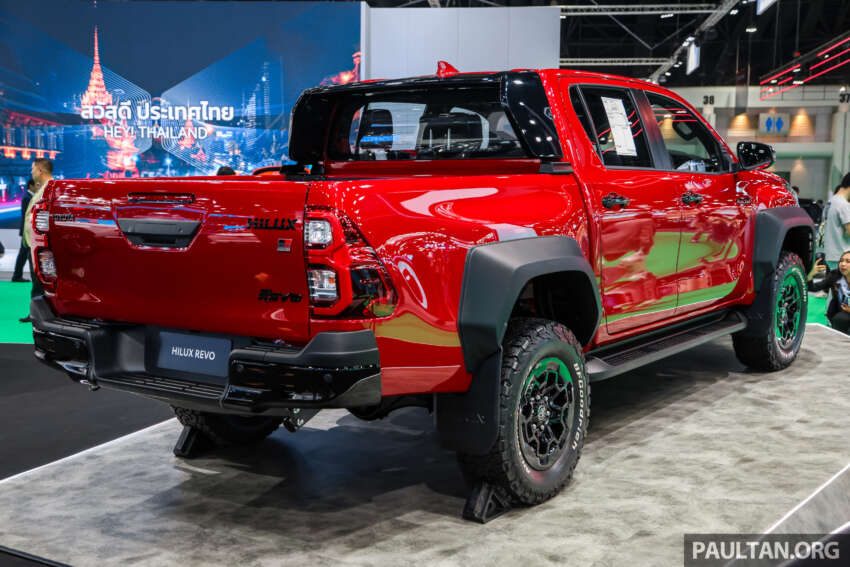 Bangkok 2024: Toyota Hilux Revo facelift, GR Sport Wide Tread; single cab from RM76k in Thailand 1743507