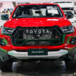 Bangkok 2024: Toyota Hilux Revo facelift, GR Sport Wide Tread; single cab from RM76k in Thailand