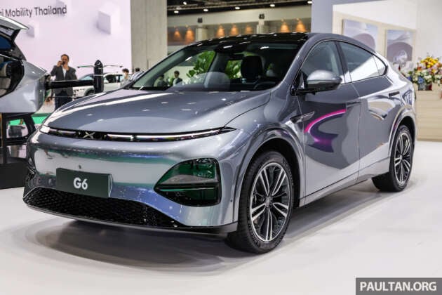 Bangkok 2024: Xpeng G6 bookings open in Thailand – up to 755 km EV range; coming to Malaysia in Q3