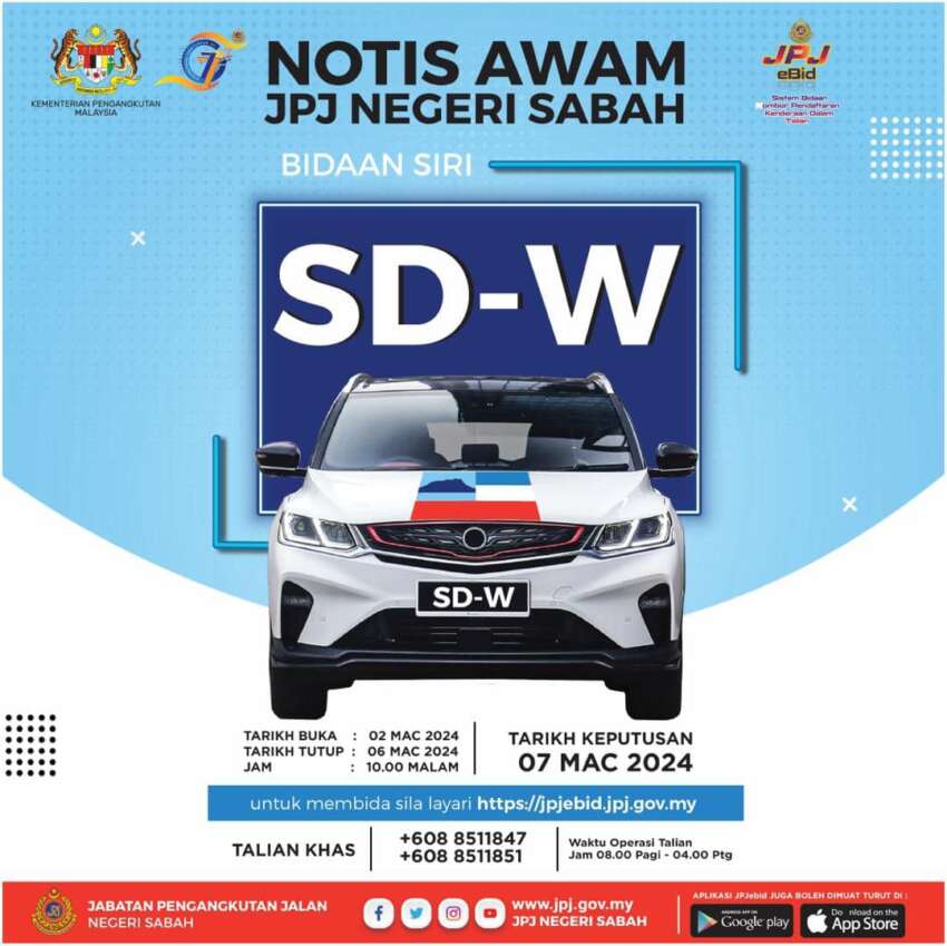JPJ eBid: JWX dan SD-W bersedia untuk dibida 1735202