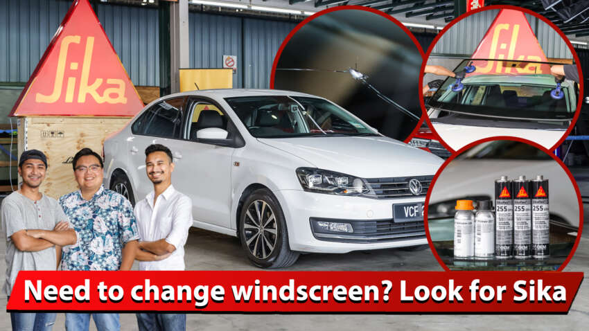 Changing your windscreen? Look for Sika 1738385