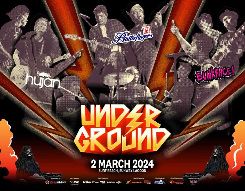 Underground Concert at Sunway Lagoon tomorrow – 4 stations on BRT Sunway Line extended till 1.30 am 1735392