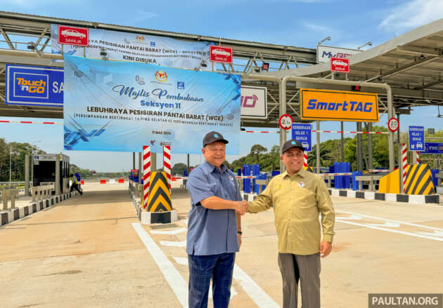 WCE: Persimpangan Taiping Selatan-Beruas dibuka mulai 12 Mac – tol percuma hingga 11 Mei 2024