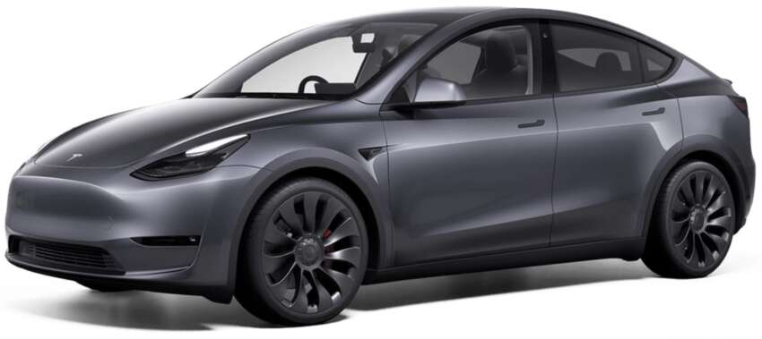 Tesla Model Y colour choices updated in Malaysia – new Ultra Red and Stealth Grey paint 1735462