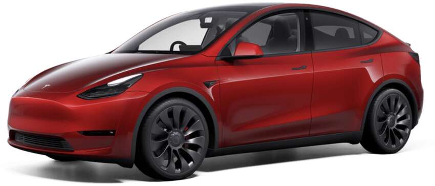 Tesla Model Y colour choices updated in Malaysia – new Ultra Red and Stealth Grey paint 1735458