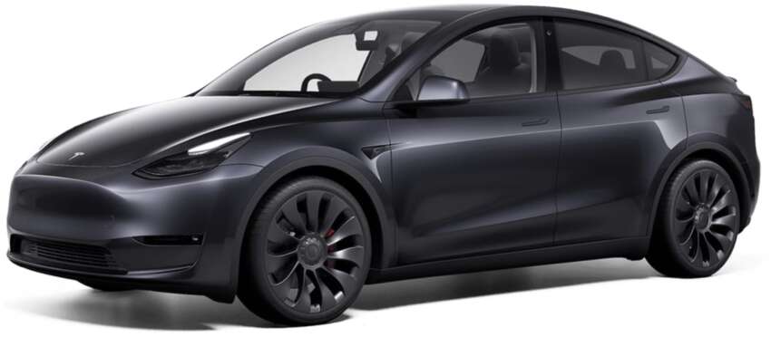 Tesla Model Y colour choices updated in Malaysia – new Ultra Red and Stealth Grey paint 1735463