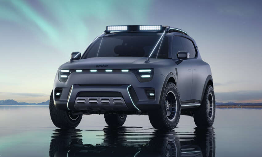 smart Concept #5 unveiled – four-seater EV SUV with 100+ kWh battery, 800-volt tech; over 550 km range 1754719