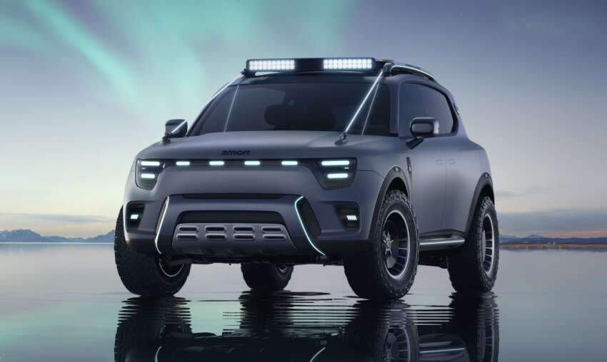 smart Concept #5 didedah – SUV EV empat tempat duduk, bateri lebih 100 kWh, jarak gerak +550 km 1755109