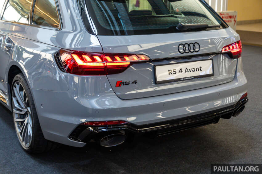 2024 Audi RS4 Avant in Malaysia gallery – fast wagon with 2.9L biturbo V6; 450 PS, 0-100 km/h 4.1s; RM763k 1753731