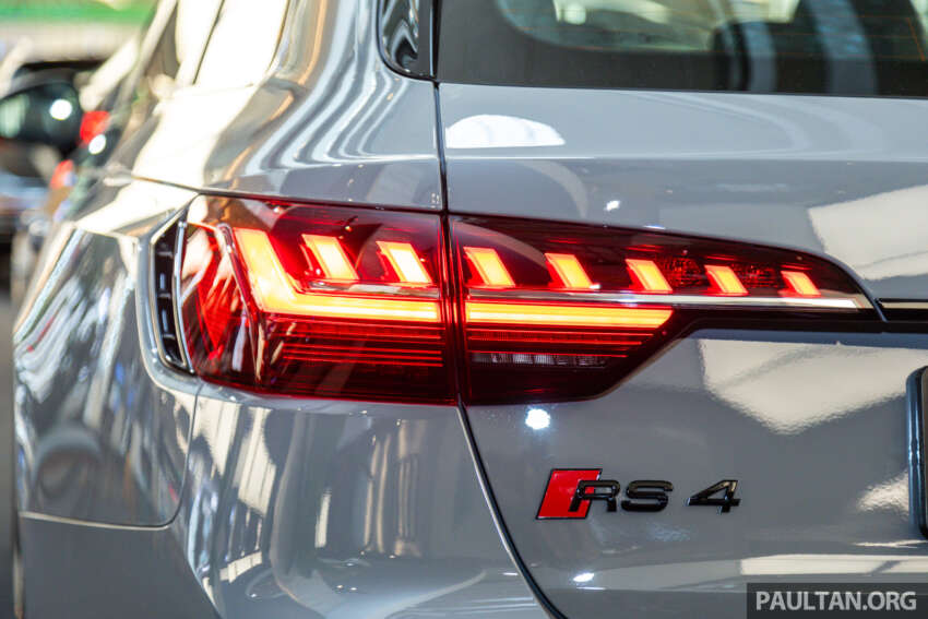 GALERI: Audi RS4 Avant 2024 di M’sia –  2.9L biturbo V6; 450 PS, 0-100 km/j dalam 4.1s; harga dari RM763k 1754203