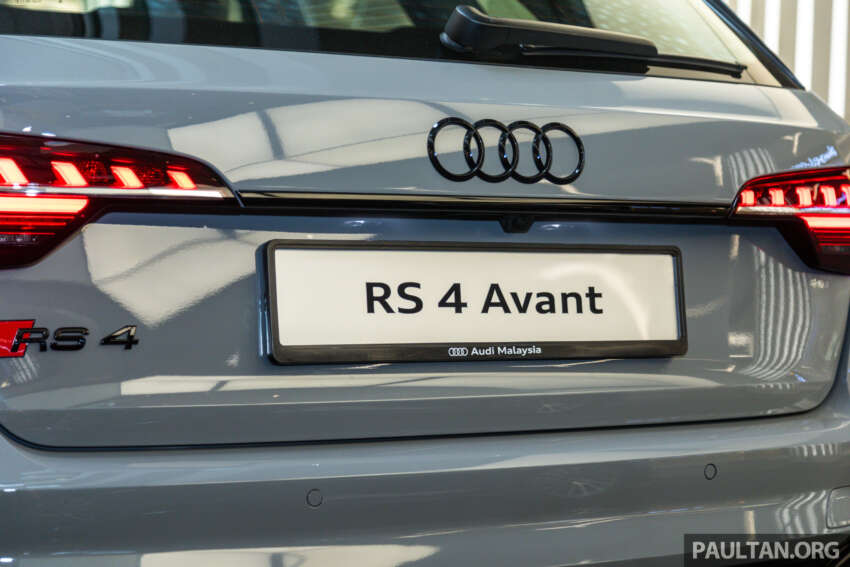 GALERI: Audi RS4 Avant 2024 di M’sia –  2.9L biturbo V6; 450 PS, 0-100 km/j dalam 4.1s; harga dari RM763k 1754205