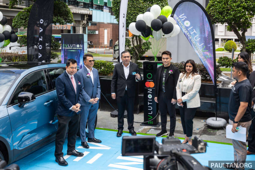 EVlution debuts charging stations at RHB Centre KL – new CPO targets 100 chargers in 1H 2024, 2k by 2025 1751364