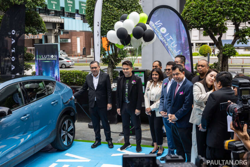 EVlution debuts charging stations at RHB Centre KL – new CPO targets 100 chargers in 1H 2024, 2k by 2025 1751365