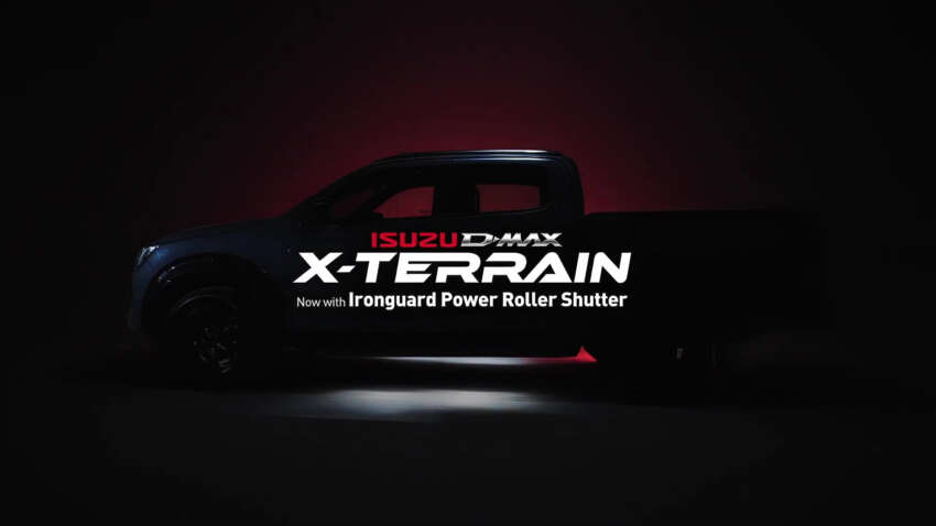 2024 Isuzu D-Max X-Terrain with Ironguard power roller shutter in Malaysia – fr RM156k, limited units offered 1751543