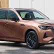 2024 Mazda CX-80 debuts in Europe – new three-row SUV; 2.5L PHEV, 3.3L mild hybrid turbodiesel; AWD