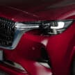 2024 Mazda CX-80 debuts in Europe – new three-row SUV; 2.5L PHEV, 3.3L mild hybrid turbodiesel; AWD