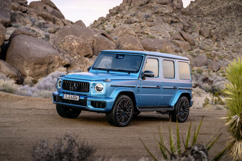 2024 Mercedes-Benz G-Class facelift: W465 gets 48V mild hybrid, MBUX, hydraulic dampers, keyless entry! 1746540