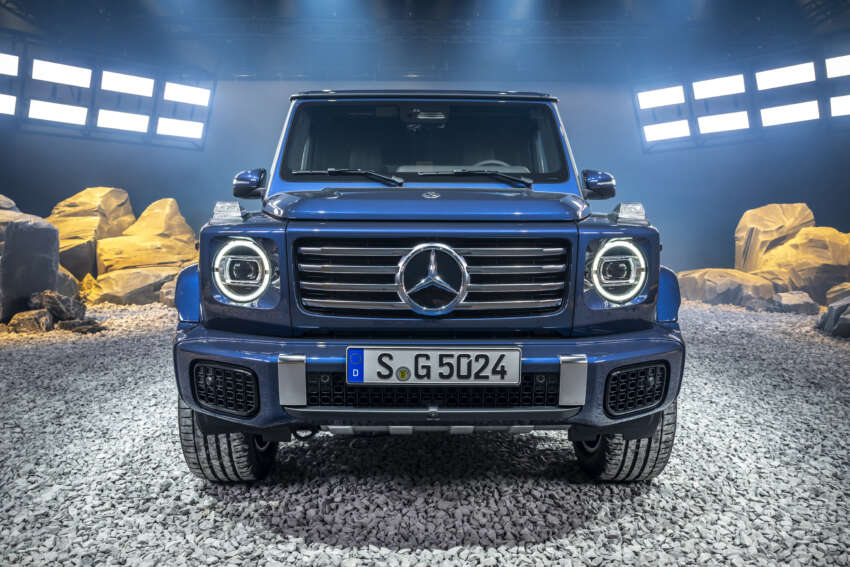 2024 Mercedes-Benz G-Class facelift: W465 gets 48V mild hybrid, MBUX, hydraulic dampers, keyless entry! 1746634