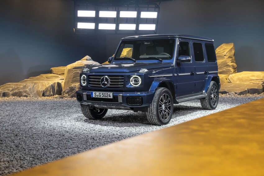 2024 Mercedes-Benz G-Class facelift: W465 gets 48V mild hybrid, MBUX, hydraulic dampers, keyless entry! 1746637