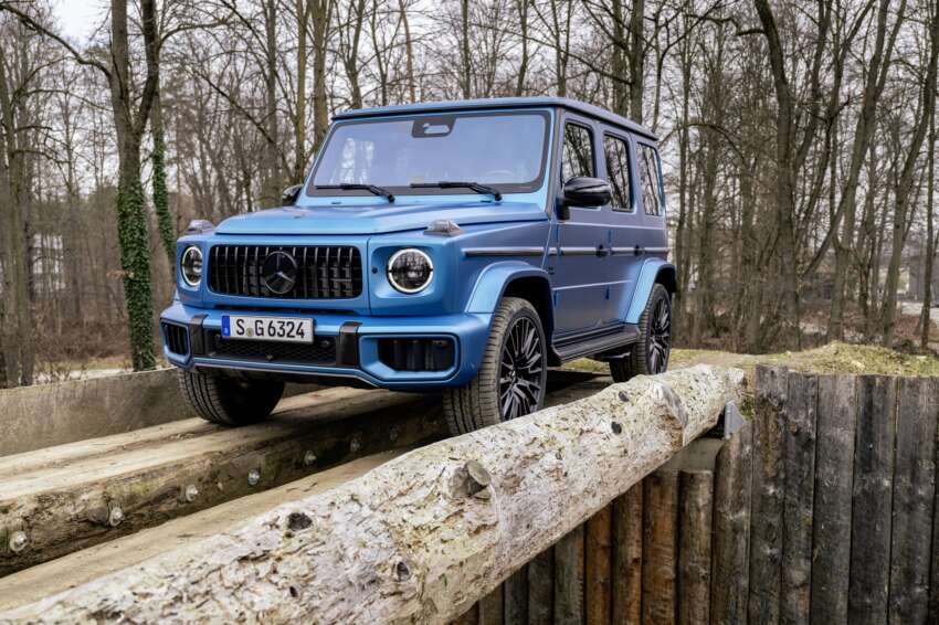 2024 Mercedes-Benz G-Class facelift: W465 gets 48V mild hybrid, MBUX, hydraulic dampers, keyless entry! 1746693