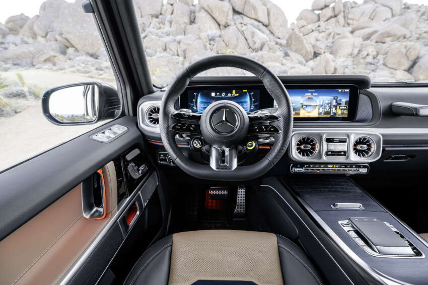 2024 Mercedes-Benz G-Class facelift: W465 gets 48V mild hybrid, MBUX, hydraulic dampers, keyless entry! 1746589