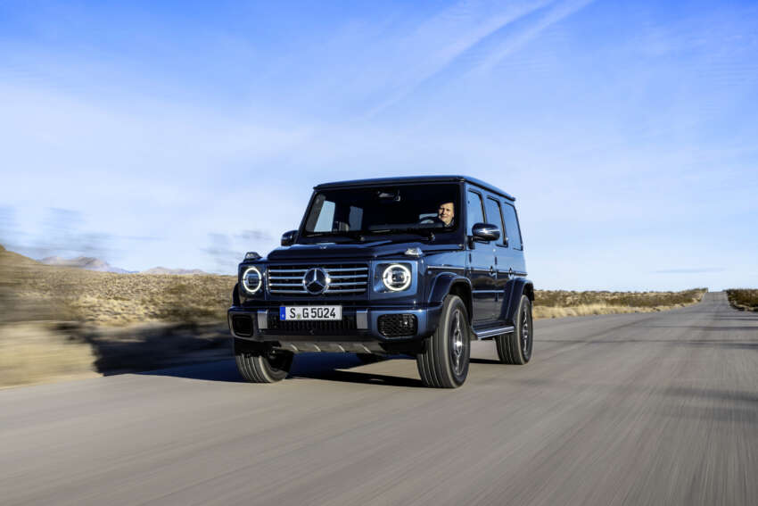 2024 Mercedes-Benz G-Class facelift: W465 gets 48V mild hybrid, MBUX, hydraulic dampers, keyless entry! 1746596