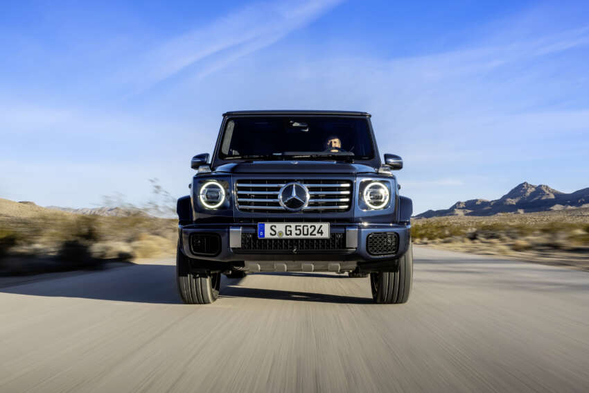 2024 Mercedes-Benz G-Class facelift: W465 gets 48V mild hybrid, MBUX, hydraulic dampers, keyless entry! 1746597