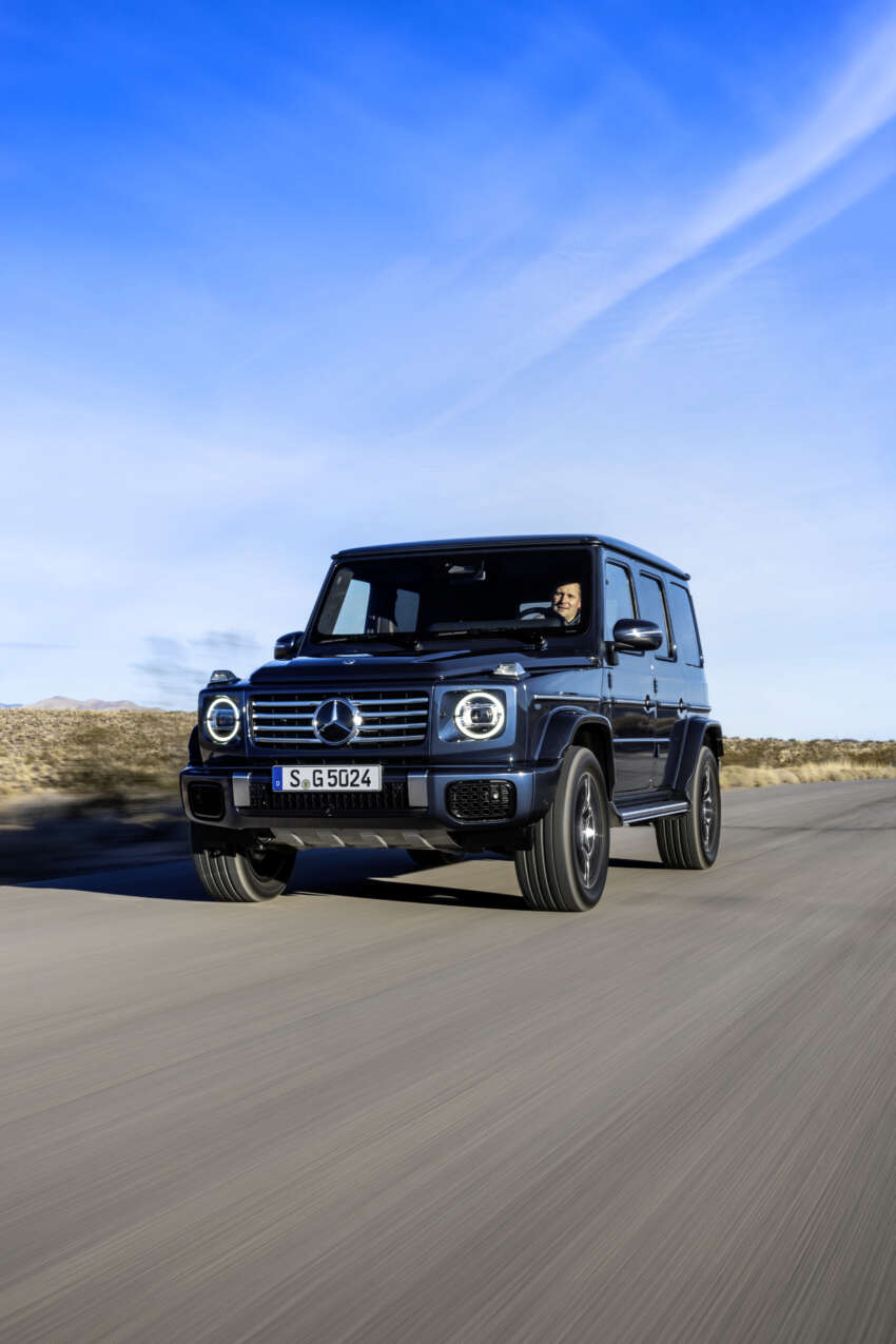 2024 Mercedes-Benz G-Class facelift: W465 gets 48V mild hybrid, MBUX, hydraulic dampers, keyless entry! 1746599