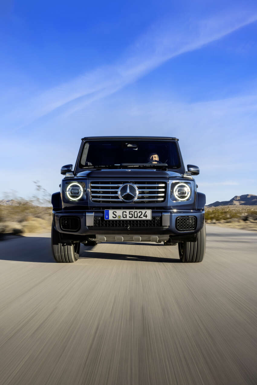 2024 Mercedes-Benz G-Class facelift: W465 gets 48V mild hybrid, MBUX, hydraulic dampers, keyless entry! 1746600