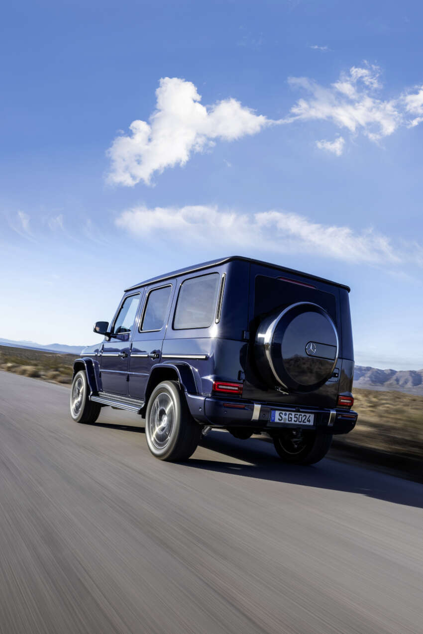 2024 Mercedes-Benz G-Class facelift: W465 gets 48V mild hybrid, MBUX, hydraulic dampers, keyless entry! 1746601