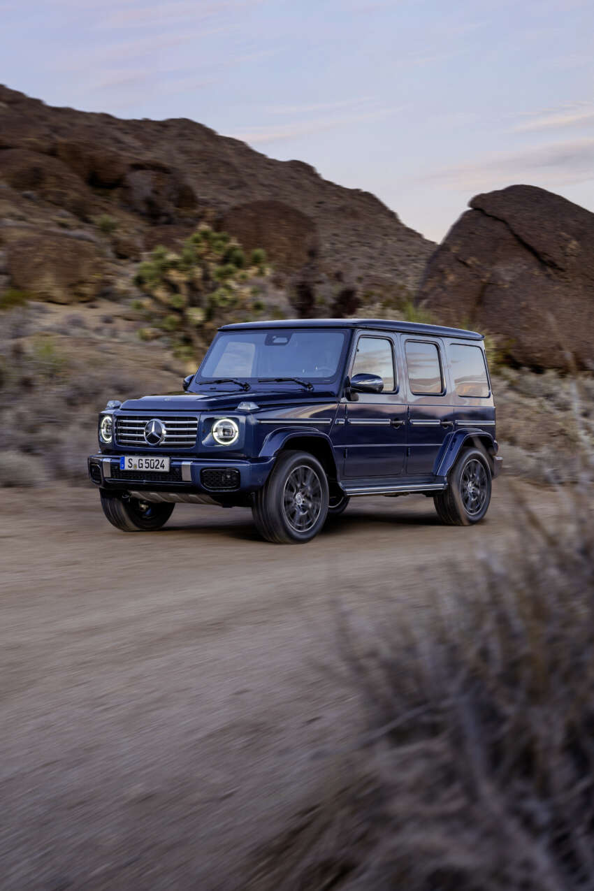 2024 Mercedes-Benz G-Class facelift: W465 gets 48V mild hybrid, MBUX, hydraulic dampers, keyless entry! 1746608