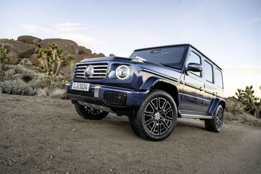 2024 Mercedes-Benz G-Class facelift: W465 gets 48V mild hybrid, MBUX, hydraulic dampers, keyless entry! 1746610