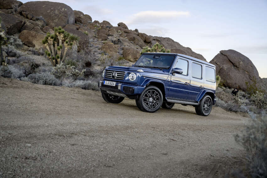 2024 Mercedes-Benz G-Class facelift: W465 gets 48V mild hybrid, MBUX, hydraulic dampers, keyless entry! 1746611