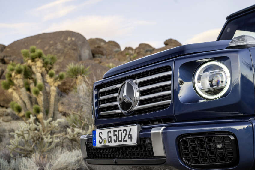 2024 Mercedes-Benz G-Class facelift: W465 gets 48V mild hybrid, MBUX, hydraulic dampers, keyless entry! 1746622