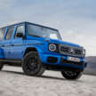 Mercedes-Benz G580 debuts – first-ever electric G-Class; tank turn, quad-motor, 587 PS, 473 km EV range