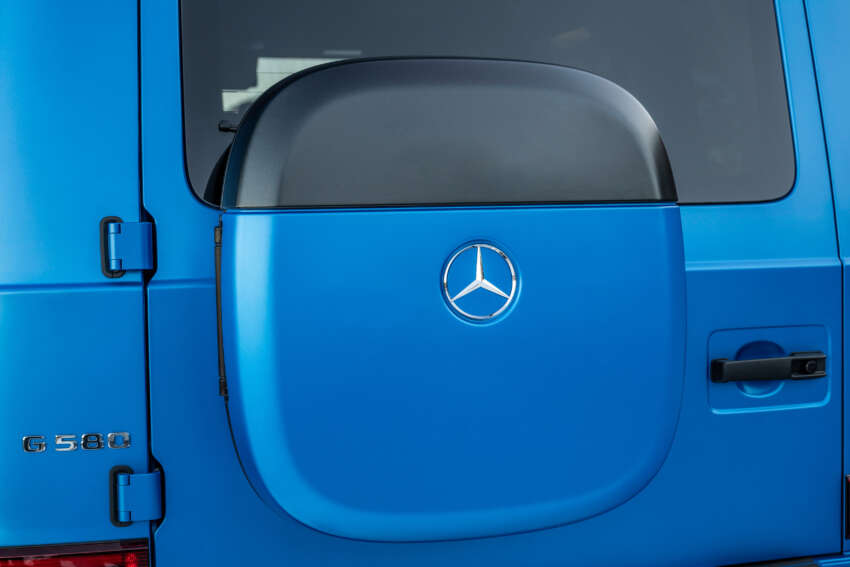 Mercedes-Benz G580 debuts – first-ever electric G-Class; tank turn, quad-motor, 587 PS, 473 km EV range 1754566