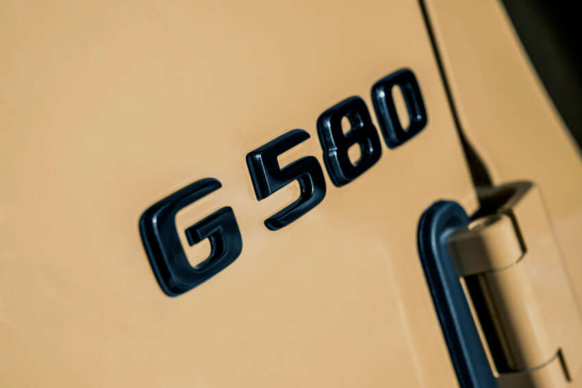 Mercedes-Benz G580 debuts – first-ever electric G-Class; tank turn, quad-motor, 587 PS, 473 km EV range 1754608